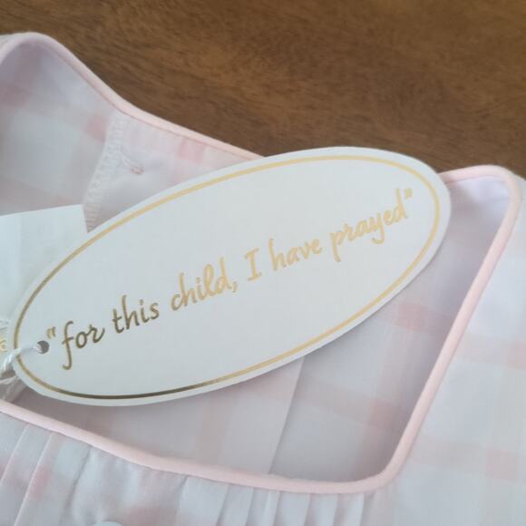 Lullaby set Ellery Windowpane sleeveless top & Bloomer Set Wilmington pink NEW 6 - Picture 3 of 8